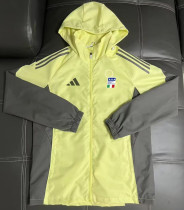 2025-26 Italy Yellow Windbreaker