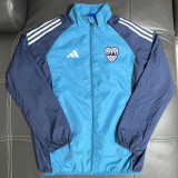 2025-26 Boca Juniors Lake blue Windbreaker