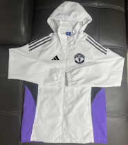 2025-26 Man Utd White Windbreaker