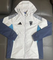 2025-26 Man Utd White Windbreaker