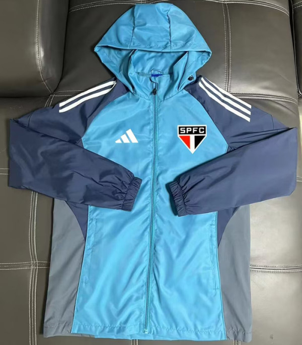 2025-26 Sao Paulo Lake blue Windbreaker