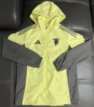 2025-26 Man Utd Yellow Windbreaker
