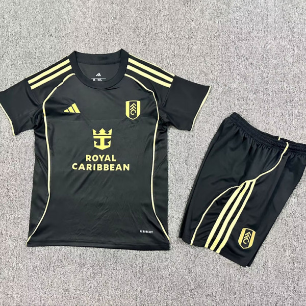 2025-26 Fulham Third Kids Soccer Jersey