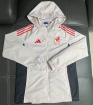 2025-26 Mexico Light gray Windbreaker