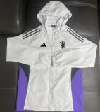 2025-26 Man Utd White Windbreaker