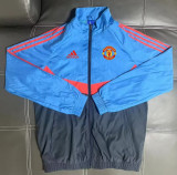 2025-26 Man Utd Blue black Windbreaker
