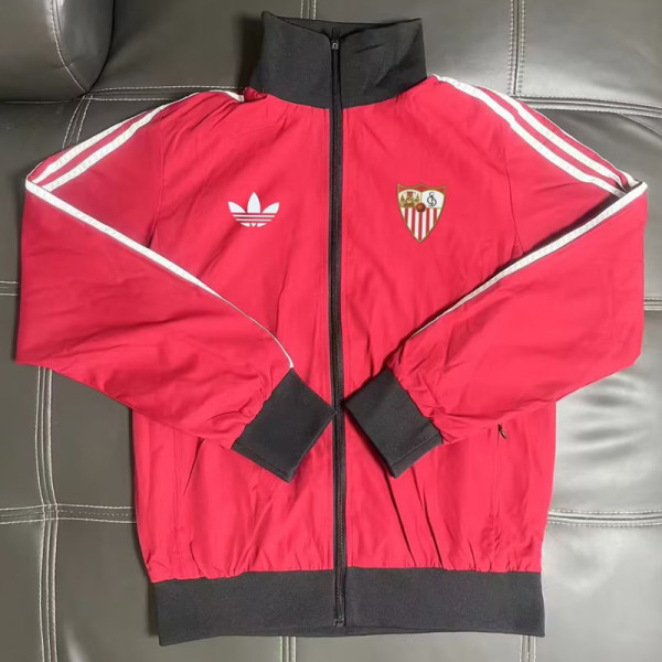 2025-26 Sevilla Red Windbreaker