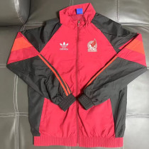 2025-26 Mexico Red black Windbreaker