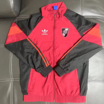 2025-26 River Plate Red black Windbreaker