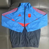2025-26 Spain Blue black Windbreaker