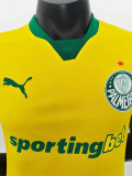 2025-26 Palmeiras Yellow Third Player Version Soccer Jersey