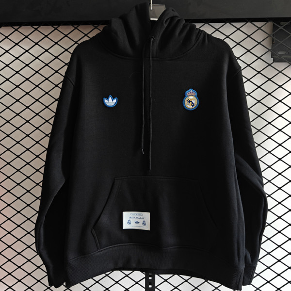 2025-26 RMA Black Hoody 黑色(加绒)