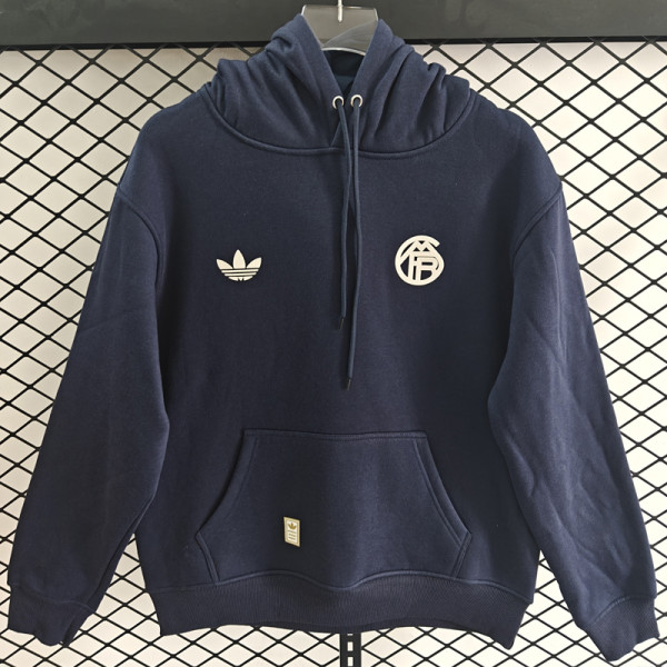 2025-26 Bayern Royal blue Hoody 宝蓝色(加绒)