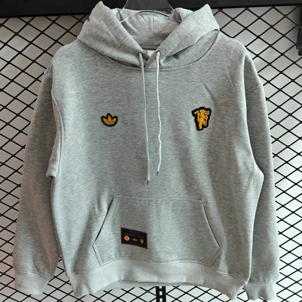 2025-26 Man Utd Grey Hoody 灰色(加绒)