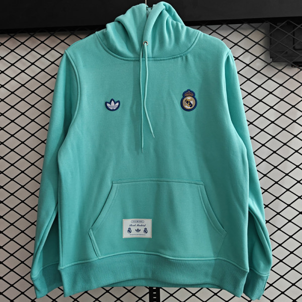 2025-26 RMA Light green Hoody 浅绿色(加绒)