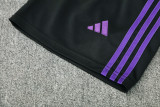 2025-26 RMA Black Tank top and shorts suit