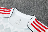 2025-26 Man Utd White Tank top and shorts suit