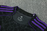 2025-26 RMA Black Tank top and shorts suit