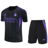 2025-26 RMA Black Training Short Suit