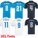 2025-26 Napoli UEFA CL Away Fans Soccer Jersey (欧冠版)