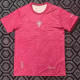 2025-26 Portugal Pink Special Edition Fans Soccer Jersey