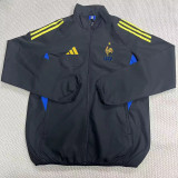 2025-26 France Black Windbreaker