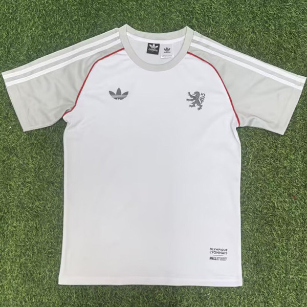 2025-26 Lyon Grey Fans Training shirts