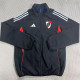 2025-26 River Plate Black Windbreaker