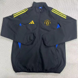 2025-26 Man Utd Black Windbreaker