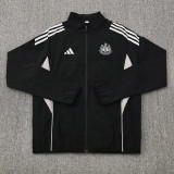 2025-26 Newcastle Black Windbreaker