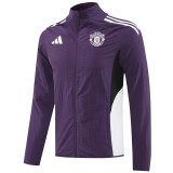 2025-26 Man Utd Purple Windbreaker