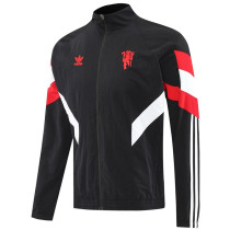 2025-26 Man Utd Black Windbreaker