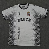 2025-26 AD Ceuta FC Home Fans Soccer Jersey