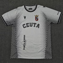 2025-26 AD Ceuta FC Home Fans Soccer Jersey