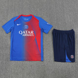 2025-26 PSG Blue red Training Short Suit