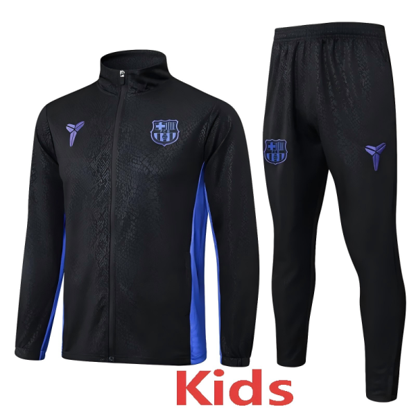 2025-26 BAR Black Kids Jacket Tracksuit #E25164(童装)
