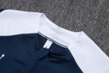 2025-26 PSG Jordan Royal blue Half Pull Tracksuit #B2597(半拉链)