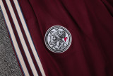 2025-26 Ajax Beige Kids Half Pull Tracksuit #E25162(童装)(半拉链)
