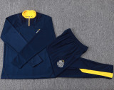 2025-26 Santos FC Royal blue Half Pull Tracksuit #B25101(半拉链)
