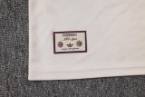 2025-26 Ajax Beige Kids Half Pull Tracksuit #E25162(童装)(半拉链)