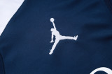 2025-26 PSG Jordan Royal blue Half Pull Tracksuit #B2597(半拉链)