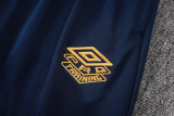 2025-26 Santos FC Royal blue Half Pull Tracksuit #B25101(半拉链)