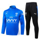 2025-26 Al-Hilal Blue Half Pull Tracksuit #B25100(半拉链)