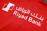 2025-26 Al-Hilal Red Half Pull Tracksuit #B2599(半拉链)