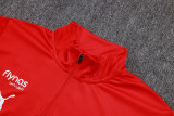 2025-26 Al-Hilal Red Kids Half Pull Tracksuit #E25170(童装)(半拉链)