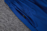 2025-26 BAR Fancy blue Half Pull Tracksuit #B25106(半拉链)