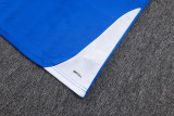 2025-26 Al-Hilal Blue Half Pull Tracksuit #B25100(半拉链)