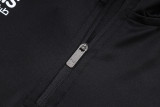2025-26 Al-Hilal Black Half Pull Tracksuit #B2598(半拉链)