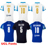 2025-26 Marseille Home Kids Soccer Jersey