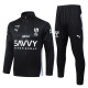 2025-26 Al-Hilal Black Half Pull Tracksuit #B2598(半拉链)